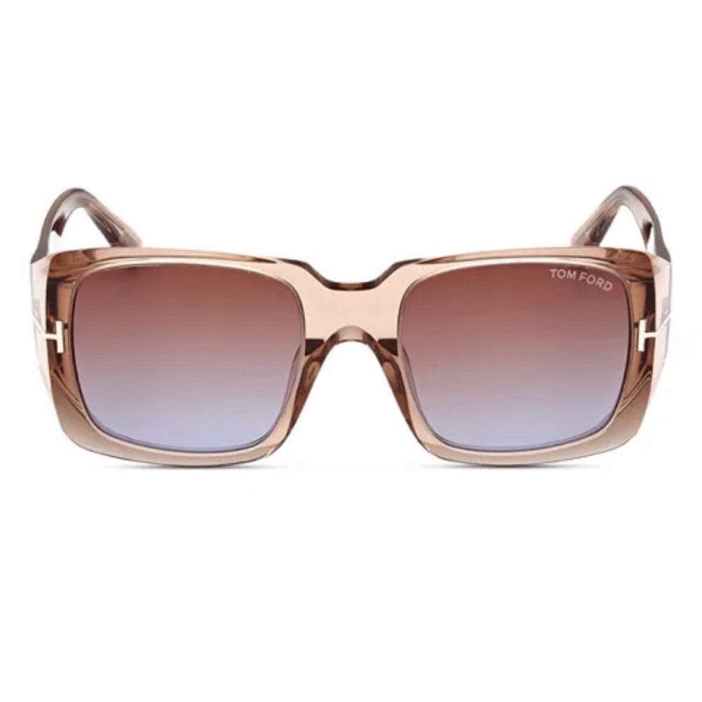 Tom Ford RYDER-02 FT 1035 Shiny Transparent
Shaded Sunglasses NWT $300